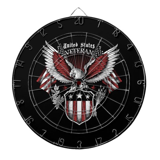退役軍人 ダーツボード (正面)