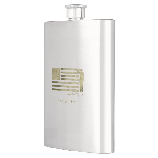 退役軍人 フラスク (左)