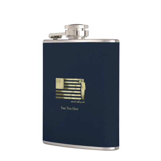 退役軍人 フラスク (左)