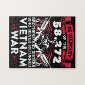 退役軍人・ベトナム戦争記憶に残り、帰国しない ジグソーパズル (横)