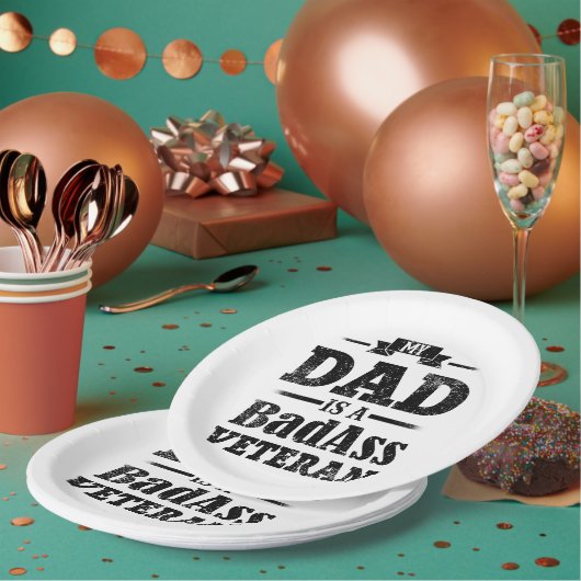 退役軍人 ペーパープレート (複数)