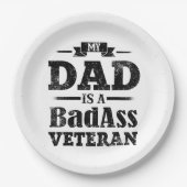 退役軍人 ペーパープレート (正面)