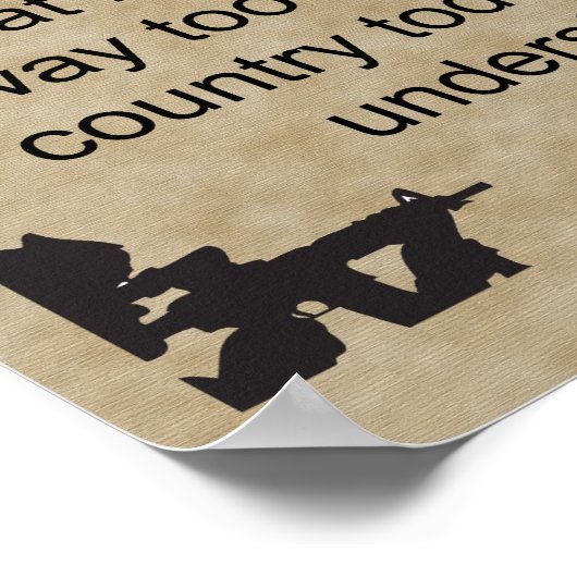 退役軍人? ポスター (角)