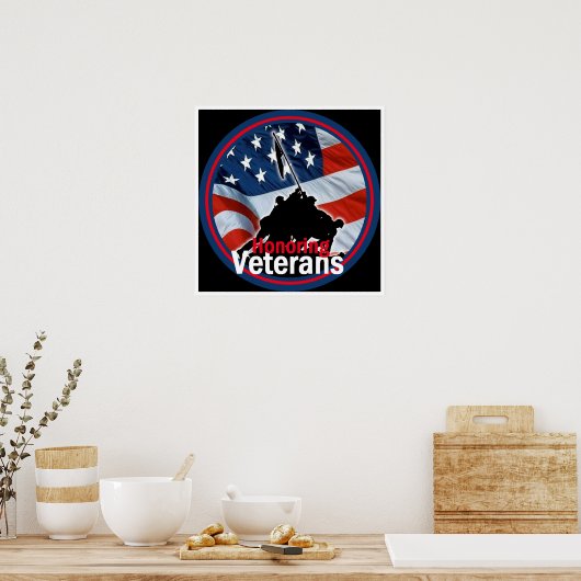 退役軍人 ポスター (キッチン)