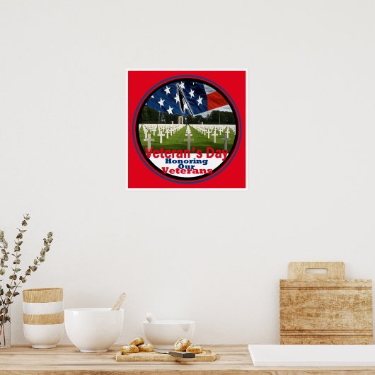 退役軍人 ポスター (キッチン)