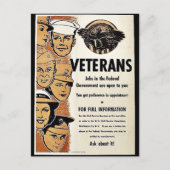 退役軍人 ポストカード (正面)