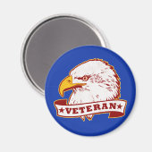 退役軍人 マグネット (正面/裏面)