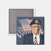 退役軍人 マグネット (正面/裏面)