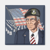 退役軍人 マグネット (正面)