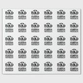 退役軍人 ラッピングペーパー (フラット)