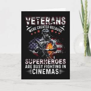 退役軍人:映画のスーパーヒ忙しーローから カード