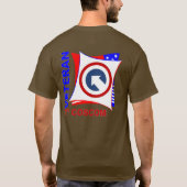 退役軍人-第1 COSCOM Tシャツ (裏面)