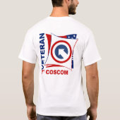 退役軍人-第1 COSCOM Tシャツ (裏面)