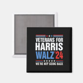 退役軍人for Harris Wheimer 2024 Harris Waltz マグネット (正面/裏面)