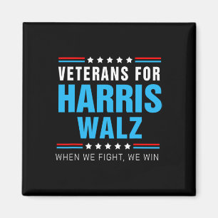 退役軍人Harris Wheimer 2024我々が戦う時 マグネット
