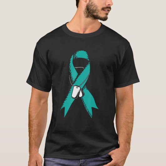 退役軍人PTSD認識度自殺防止軍隊 Tシャツ (正面)