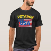 退役軍人USAトゥルクラシックティーズ Tシャツ (正面)