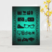 退職おめでとうございます カード (黄色い花)