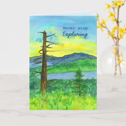 退職おめでとうござストップいます カード (黄色い花)