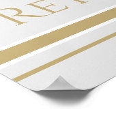 退職おめでとうカスタム写真ポスター ポスター (角)