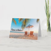 退職おめでとう***う*** カード (正面)