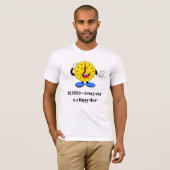 退職おめでとう - どの時間もハッピーな時間 Tシャツ (正面フル)