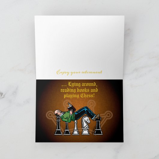 退職おめでとう カード (内部)