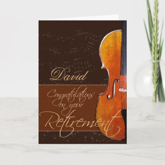 退職おめでとう カード (正面)