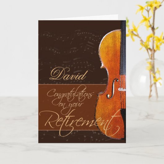 退職おめでとう カード (黄色い花)