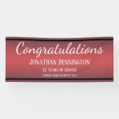 退職おめでとう 横断幕 (横)