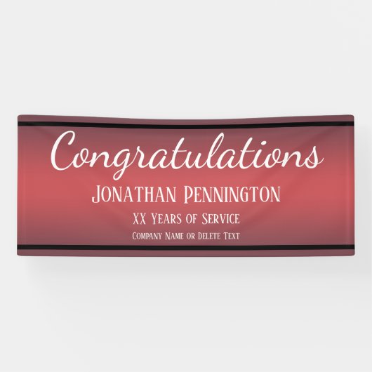 退職おめでとう 横断幕 (横)