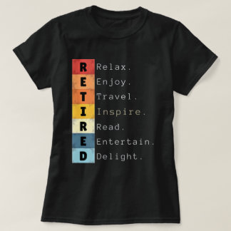 退職おめでとう 2025年 レトロ おもしろ 退職祝い Tシャツ