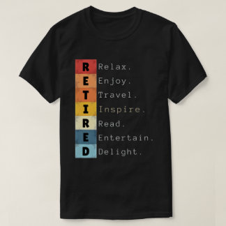 退職おめでとう 2025年 レトロ おもしろ 退職祝い Tシャツ
