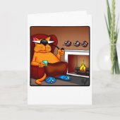 退職おもしろいおめでとうあいさつカード カード (正面)