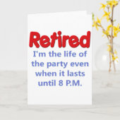 退職おもしろいことわざ カード (黄色い花)