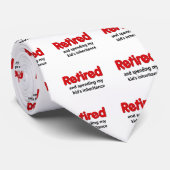 退職おもしろいことわざ ネクタイ (ロール)