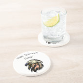 退職おもしろいジョークもはや仕事のお祝い コースター (側面)