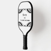 退職おもしろいジョークもはや仕事のお祝い ピックルボールラケット (左)