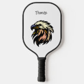 退職おもしろいジョークもはや仕事のお祝い ピックルボールラケット (裏面)