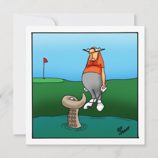 退職おもしろいパーティの招待状 招待状 (正面)