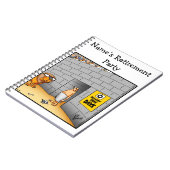 退職おもしろいパーティーゲストブック ノートブック (左側)