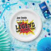 退職おもしろいパーティー凡例の有効期間 ペーパープレート (パーティー)