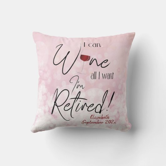 退職おもしろい引用文飲み放題 クッション (裏面)