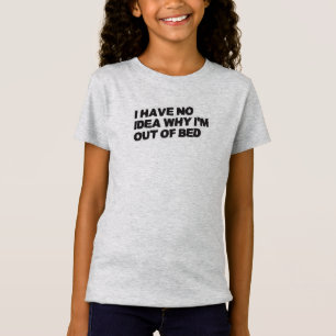 退職おもしろい引用文 – いいえアイディアなぜベッドから Tシャツ