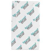 退職おもしろい引用文 スモールペーパーバッグ (正面)