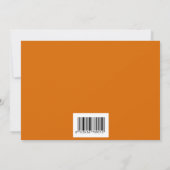 退職おもしろい招待状 |任意のお祝い 招待状 (裏面)