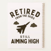 退職おもしろい用空軍退職ことわざ プランナー手帳 (裏面)