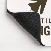 退職おもしろい用空軍退職ことわざ マウスパッド (コーナー)