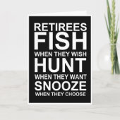 退職おもしろい者 カード (正面)