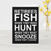 退職おもしろい者 カード (黄色い花)